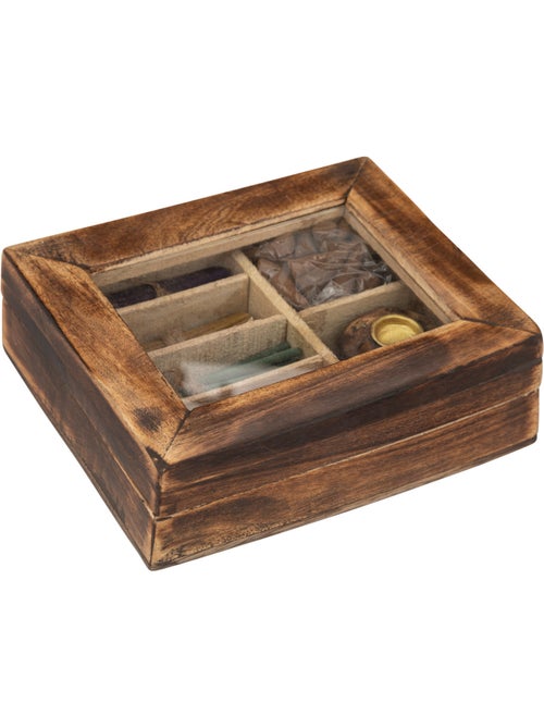Coffret encens sticks cônes support bois TALY - Kiabi