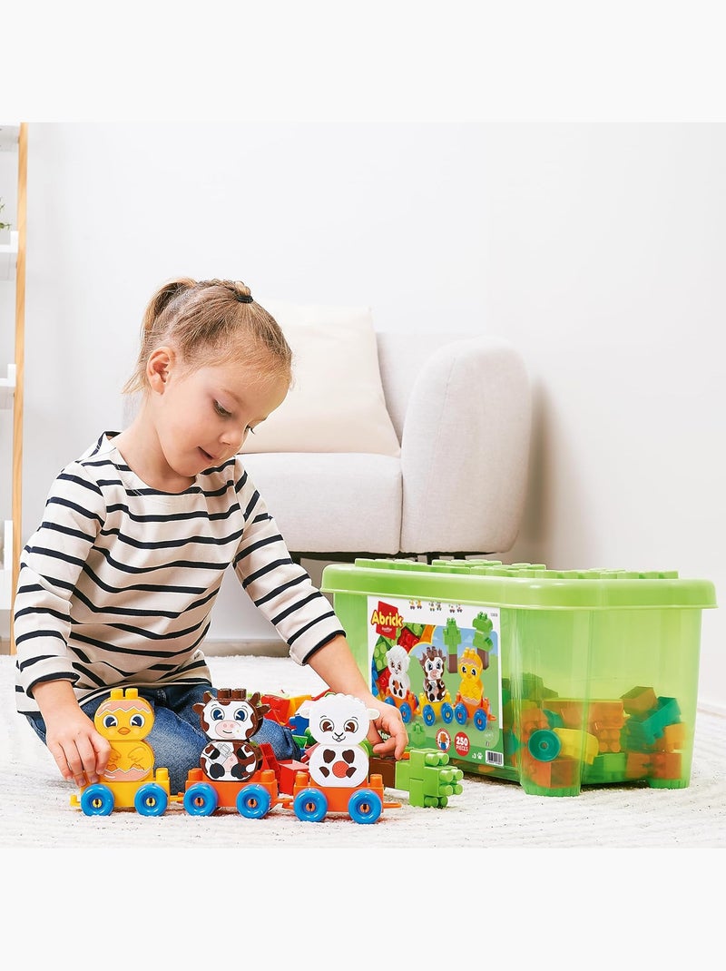 Coffret Ferme Abrick 250 Pièces - Ecoiffier Multicolore - Kiabi