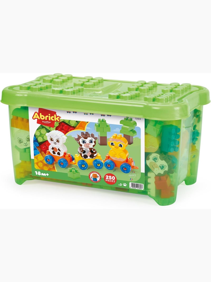 Coffret Ferme Abrick 250 Pièces - Ecoiffier Multicolore - Kiabi
