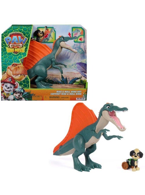 Coffret figurines interactives Dino + Rex Rise & Roll - PAW PATROL - Kiabi