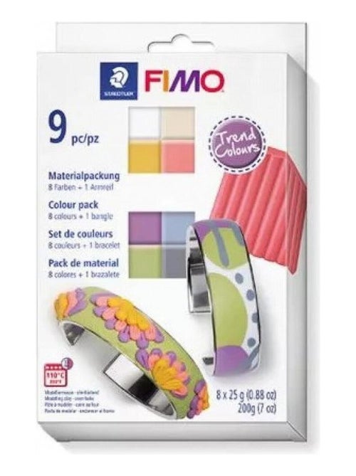 Coffret Fimo Soft Couleur Fashion - Kiabi