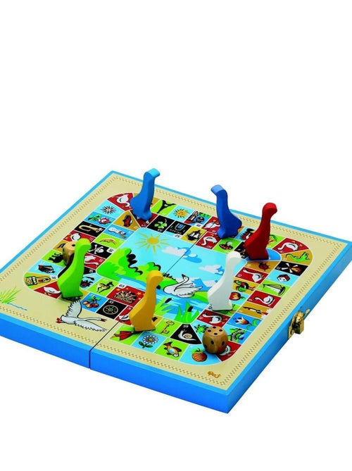 Coffret Jeu de l'Oie en bois - Kiabi