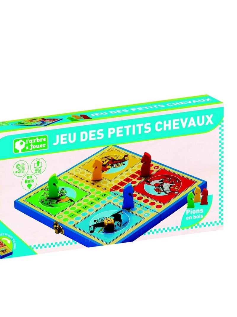 Coffret Jeu des Petits Chevaux N/A - Kiabi