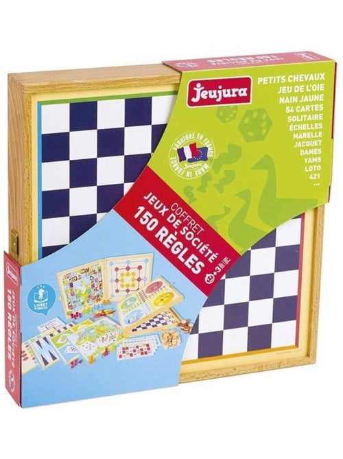 Coffret jeux de société 150 règles - Kiabi