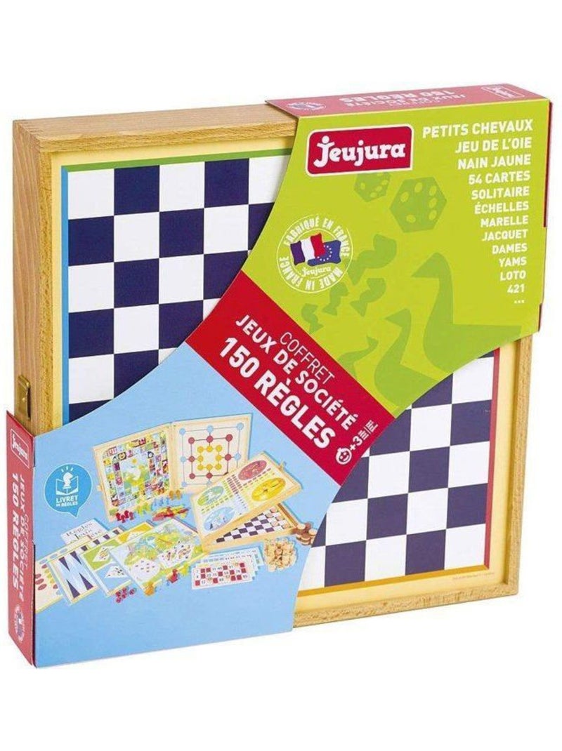 Coffret jeux de société 150 règles Beige - Kiabi