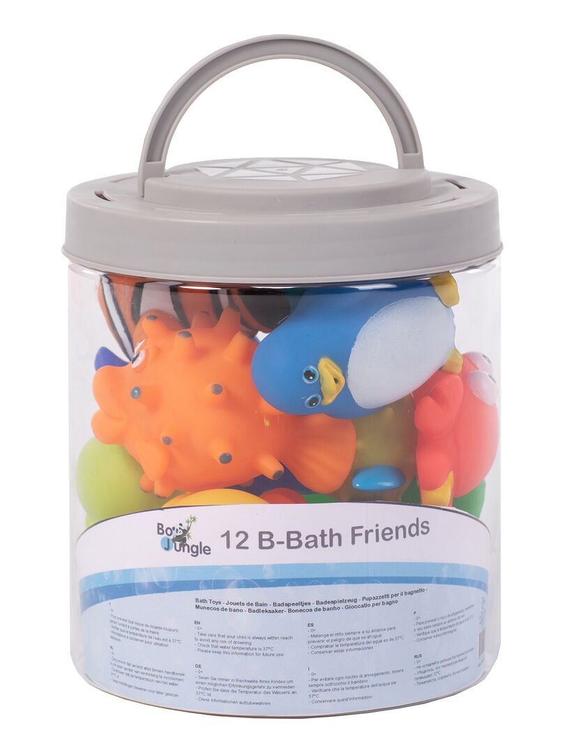 Coffret jouets de bain (12 pièces) - Multicolore - Kiabi - 18.90€