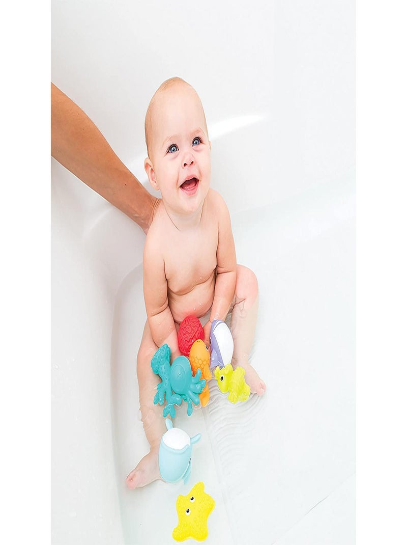 Coffret jouets de bain Aquarium (8 pièces) Bleu - Kiabi
