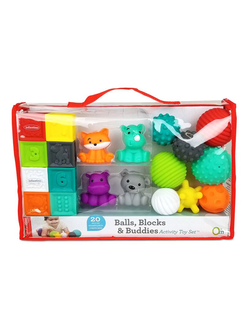 Coffret jouets de bain Sensory (20 pièces) Multicolore - Kiabi