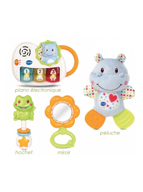 Coffret jouets Éveil des sens bleu - Kiabi