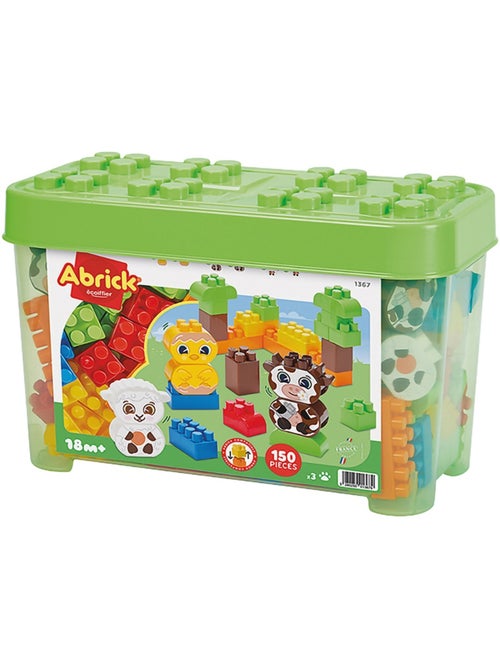 Coffret La Ferme 150 briques de construction Abrick - Kiabi