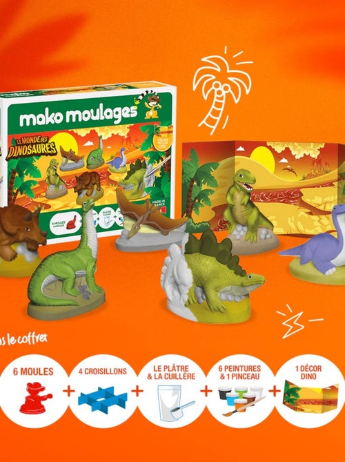 Coffret Le Monde des Dinosaures - Kiabi