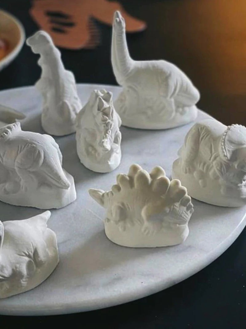 Coffret Le Monde des Dinosaures Jaune - Kiabi