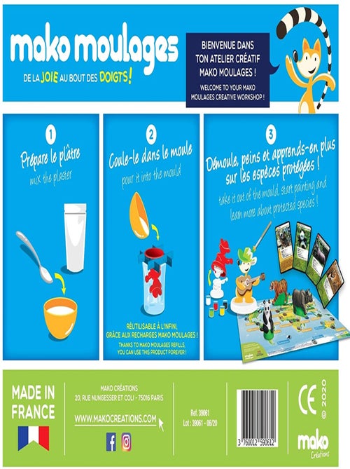 Coffret Les Espèces Protégées - Kiabi
