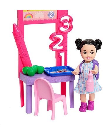 Coffret maîtresse d'école barbie