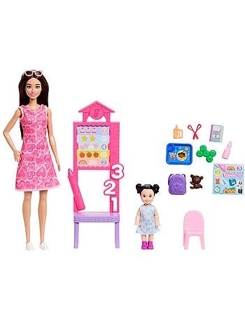 Coffret maîtresse d'école barbie