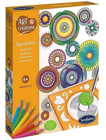 Coffret mandalas Spiral' Art - Art & Créations