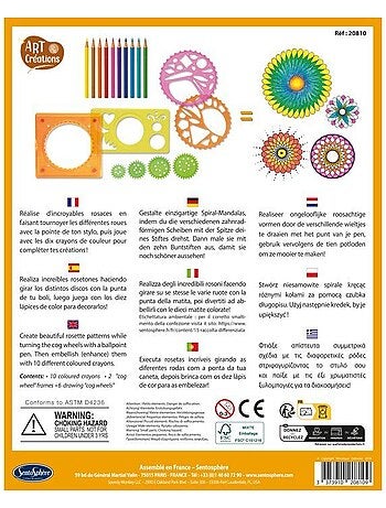 Coffret mandalas Spiral' Art - Art & Créations