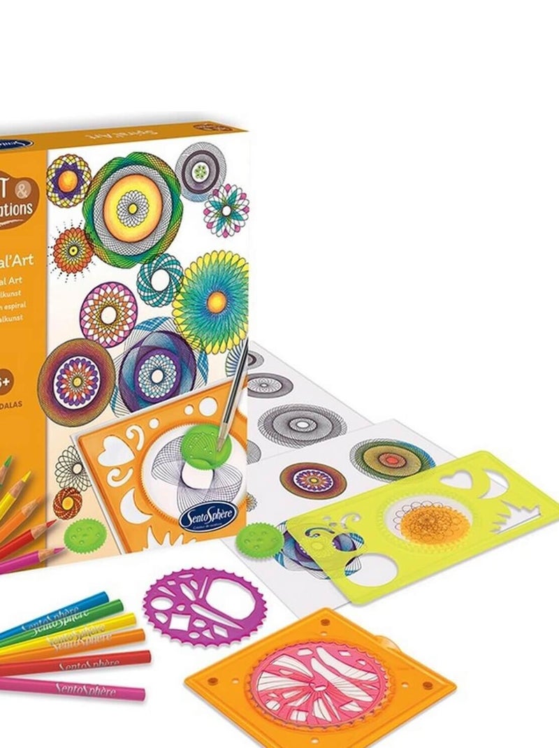 Coffret mandalas Spiral' Art - Art & Créations N/A - Kiabi