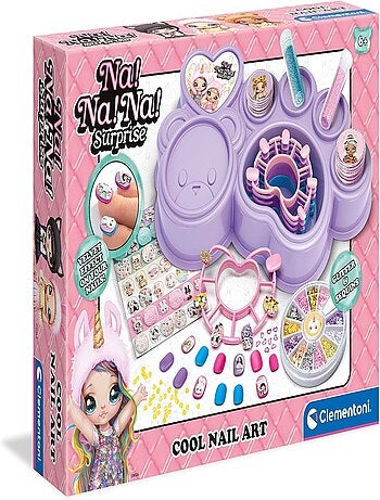 Coffret Manucure Na Na Na ! - Decorate Your Nails - Clementoni