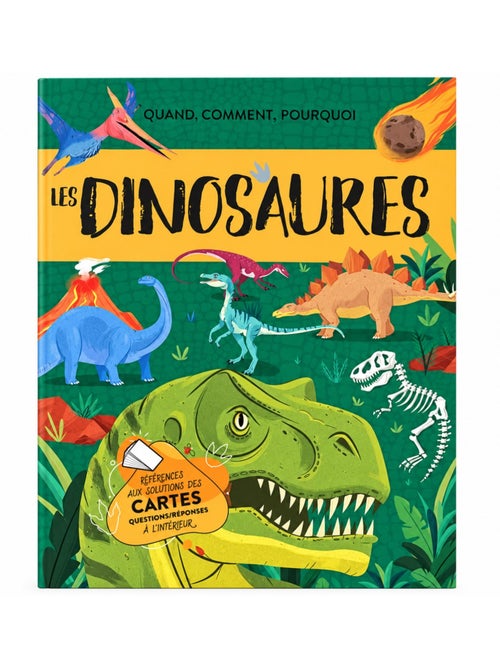 Coffret méga atlas des dinosaures - Kiabi