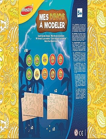 Coffret Mes Dinos à Modeler - Joustra