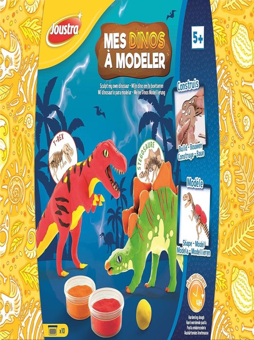 Coffret Mes Dinos à Modeler - Joustra - Kiabi