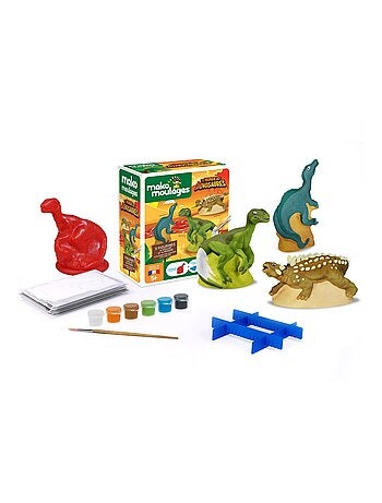 Coffret moulage 3 dinosaures