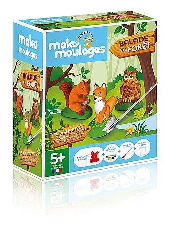 Coffret moulage balade en forêt