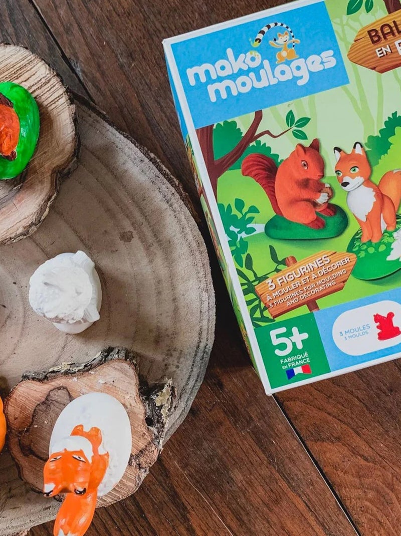 Coffret moulage Balade en forêt Bleu - Kiabi