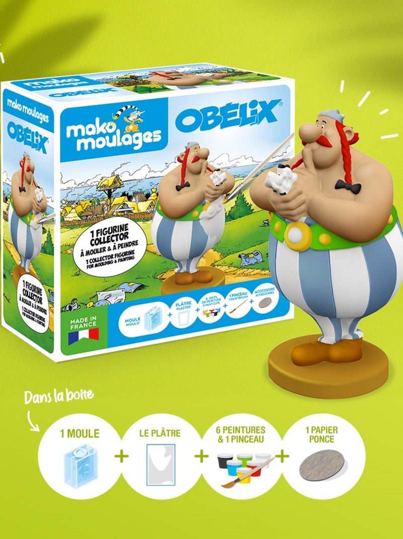 Coffret moulage Collector Obélix Vert - Kiabi