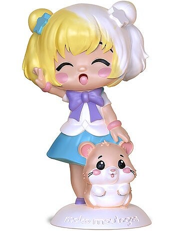 Coffret moulage fillette et son hamster