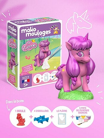 Coffret moulage Ma licorne Étoile