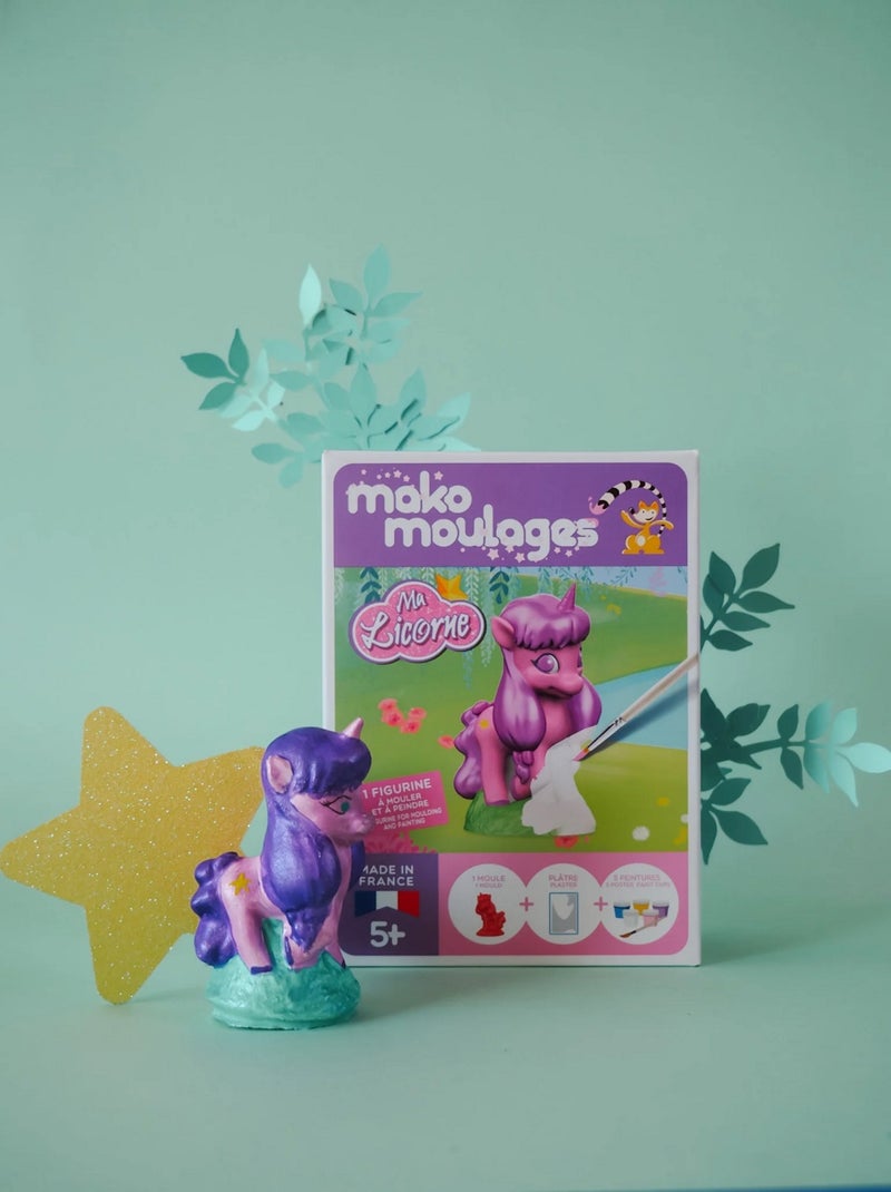 Coffret moulage Ma licorne Étoile Vert - Kiabi