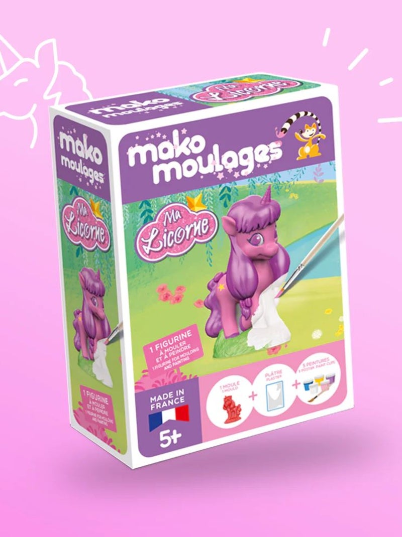 Coffret moulage Ma licorne Étoile Vert - Kiabi