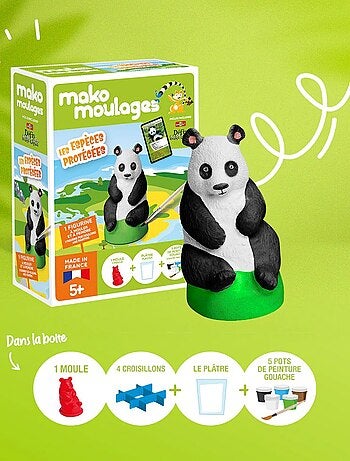 Coffret moulage Panda géant
