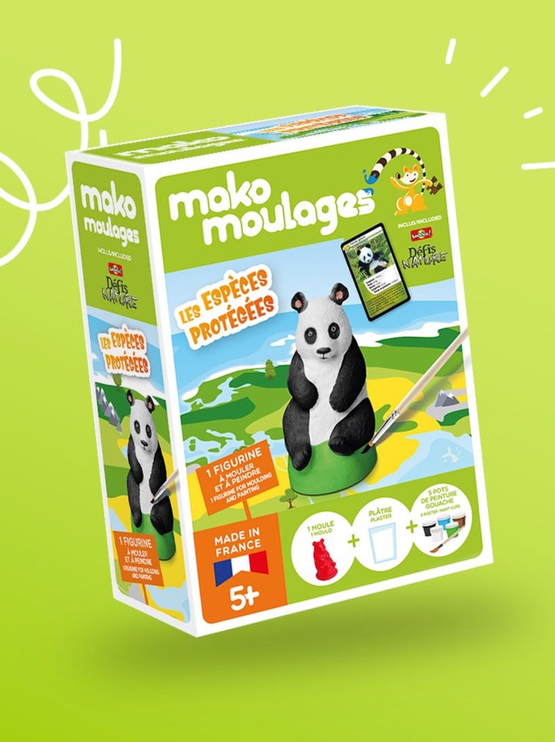 Coffret moulage Panda géant Vert - Kiabi