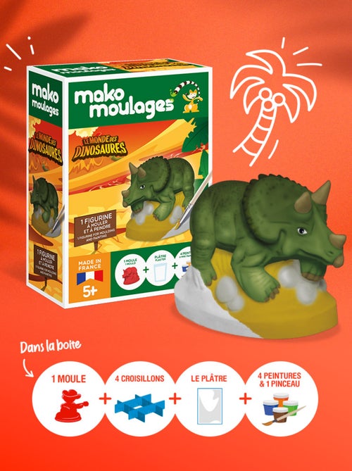 Coffret moulage Tricératops - Kiabi