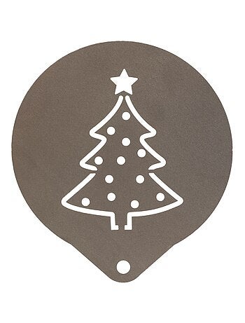 Coffret mug de Noël avec pochoirs et saupoudreuse