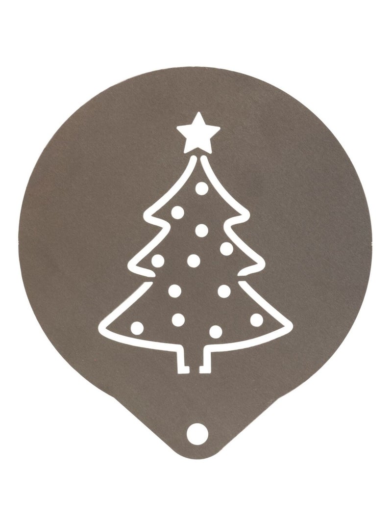 Coffret mug de Noël avec pochoirs et saupoudreuse Blanc - Kiabi
