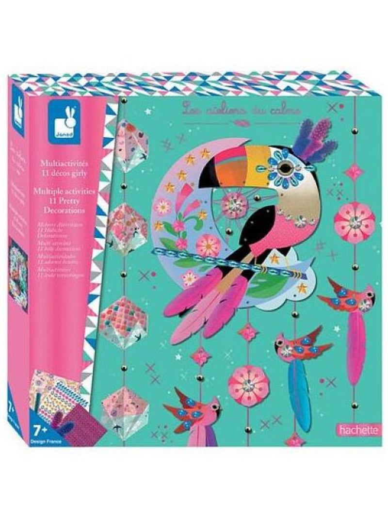 Coffret Multi Activites 11 Decos Girly N/A - Kiabi