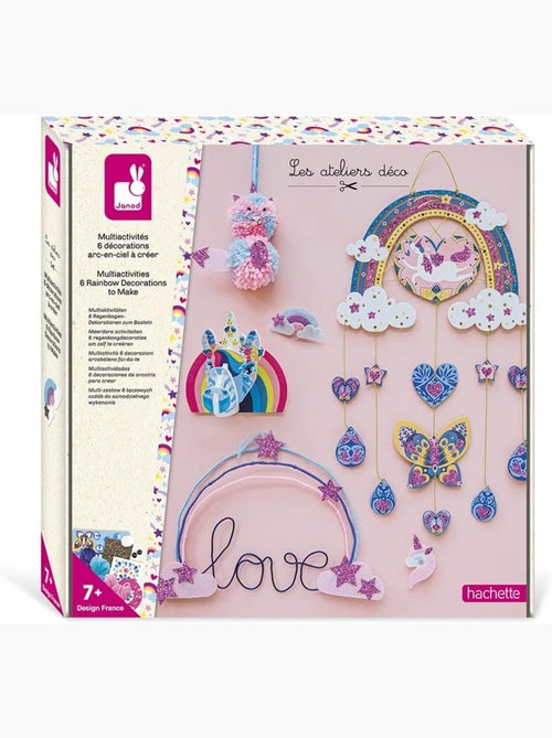 Coffret multi-activités Arc-en-ciel - Kiabi