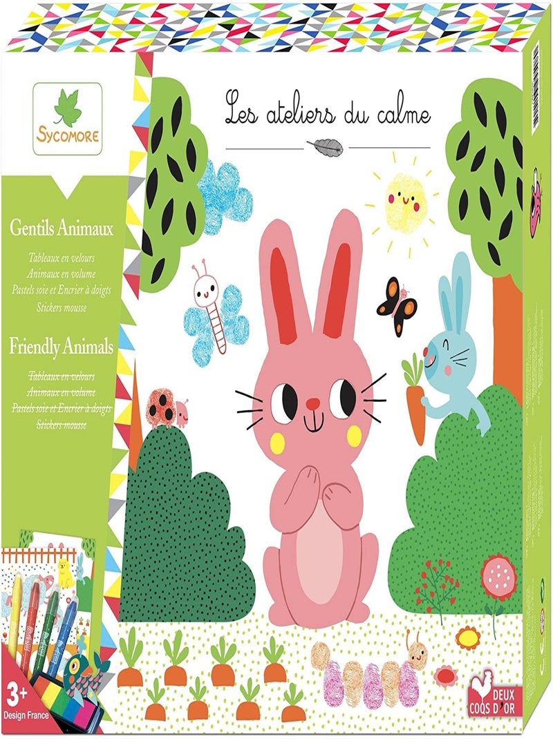 Coffret Multi Activités Gentils Animaux Les Ateliers Du Calme - Sycomore N/A - Kiabi