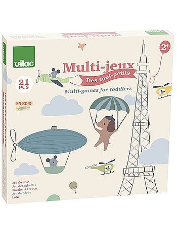 Coffret multi-jeux des tout-petits Sarah Betz