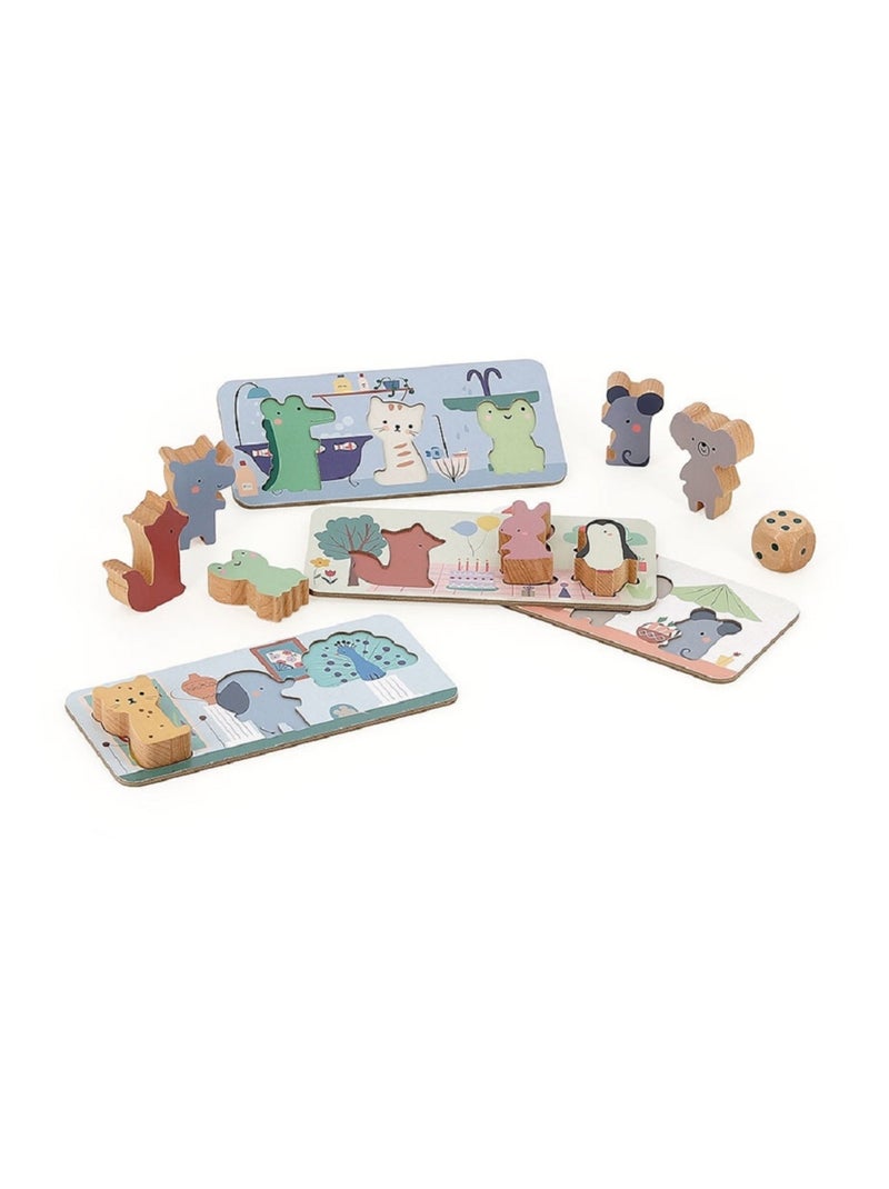 Coffret multi-jeux des tout-petits Sarah Betz Beige - Kiabi