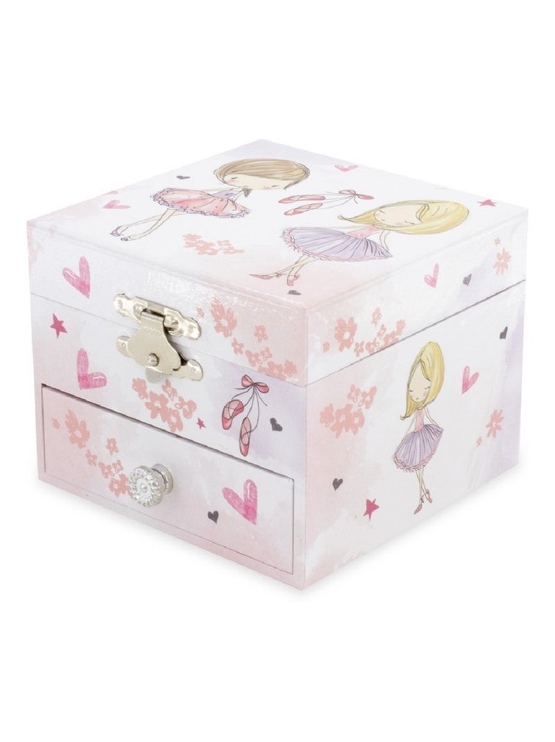 Coffret musical Chaussons de danse Rose - Kiabi