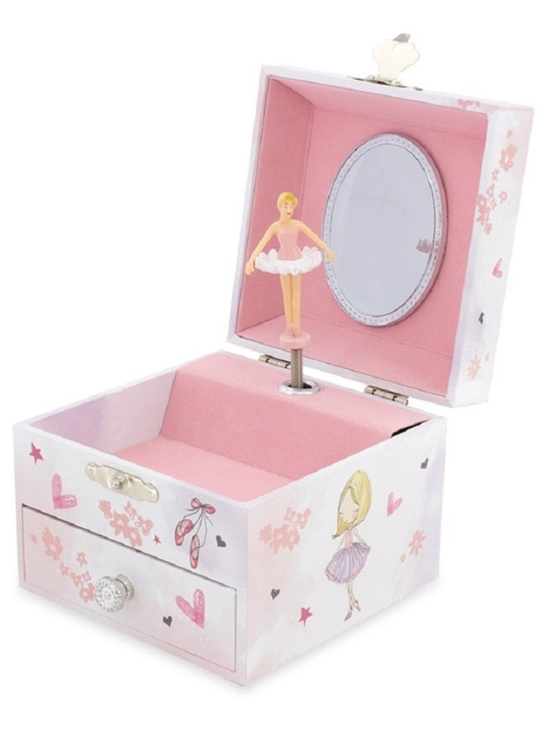 Coffret musical Chaussons de danse Rose - Kiabi