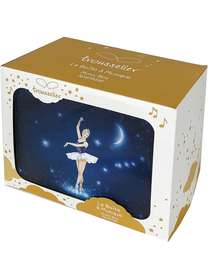 Coffret musical danseuse etoile Bleu marine - Kiabi