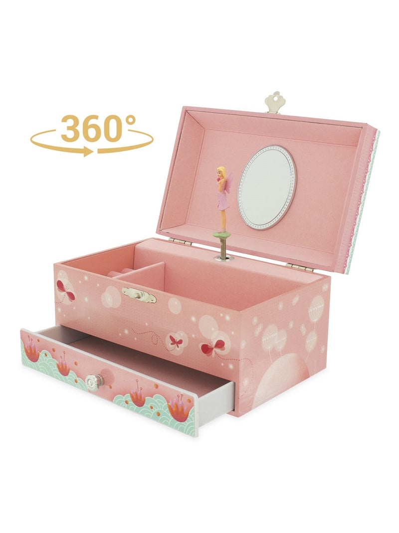 Coffret musical Libellule Rose - Kiabi