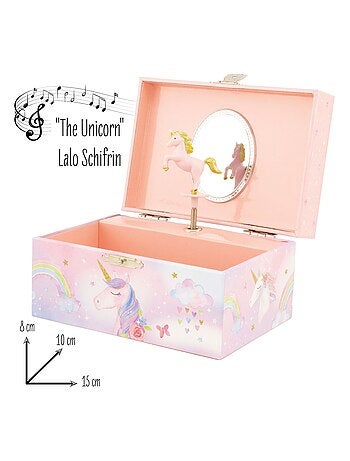 Coffret musical Licorne Arc-en-ciel