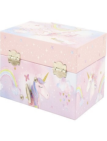 Coffret musical Licorne Arc-en-ciel